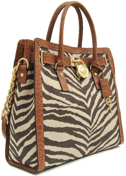 michael kors animal print: Handbags 